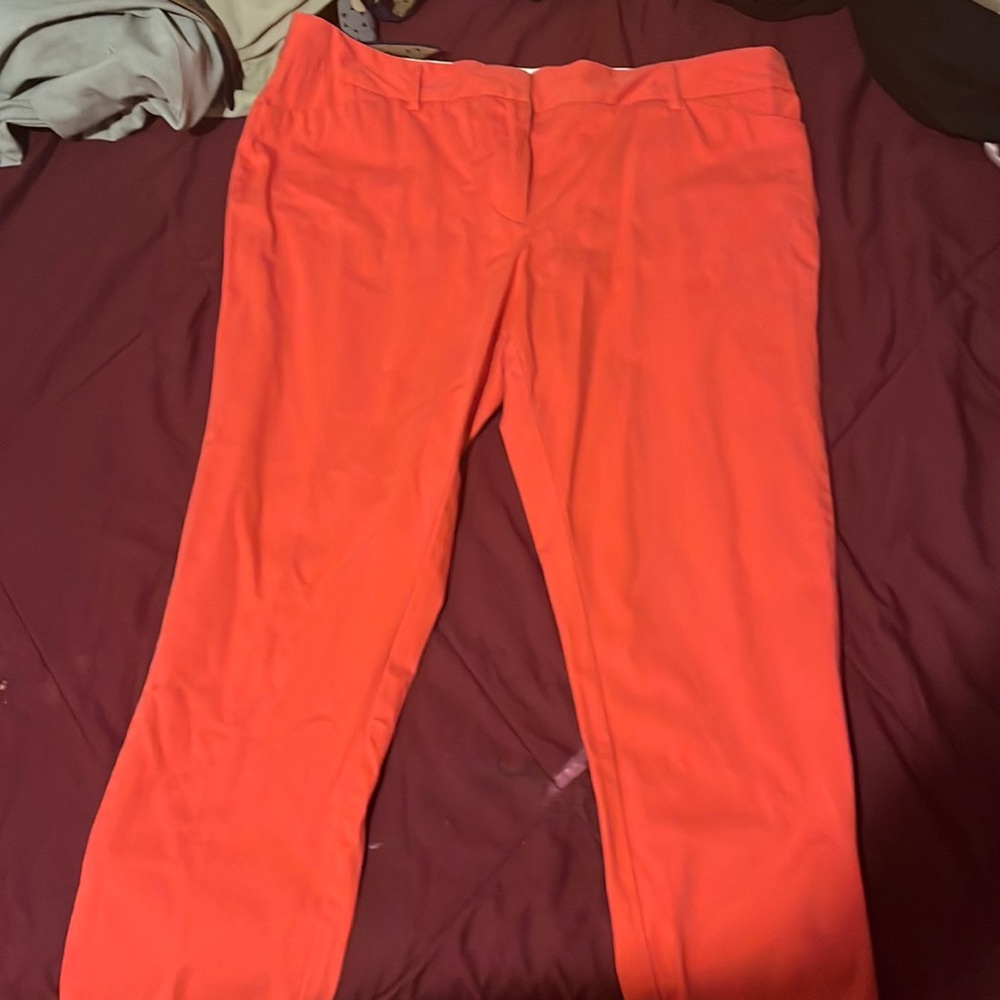 Pink Ankle Pants